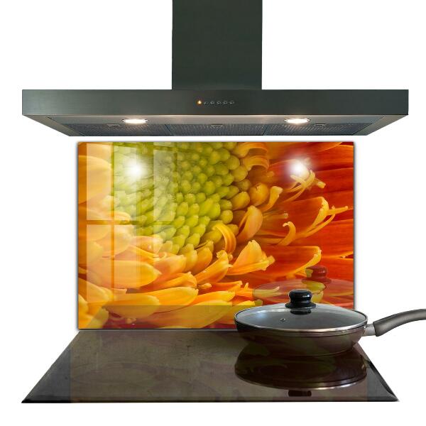 Zidna obloga za kuhinju Gerbera flower orange