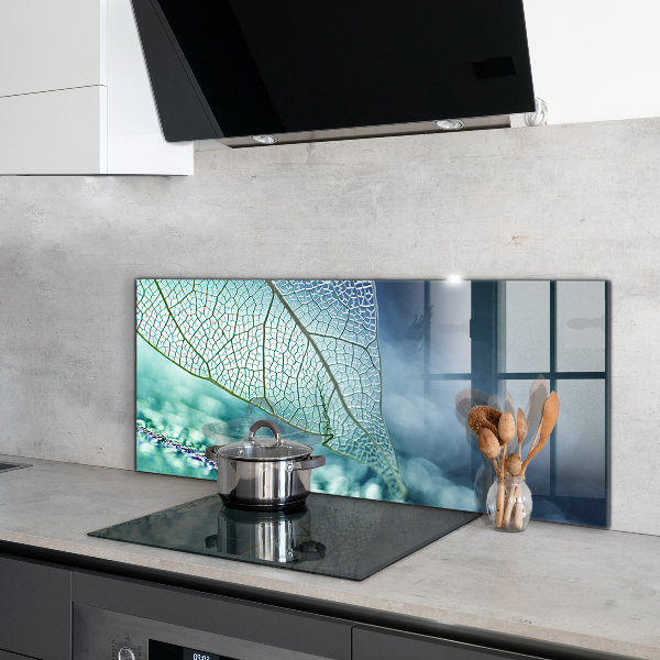 Zidna obloga za kuhinju Nežna tekstura listov