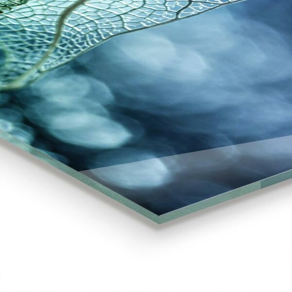 Zidna obloga za kuhinju Nežna tekstura listov