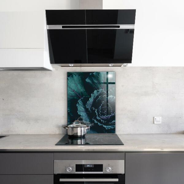 Zidna obloga za kuhinju Zeljni listi temno zeleni