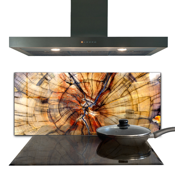 Zidna obloga za kuhinju Naravna lesna zrna