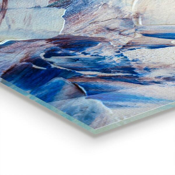 Stenska plošča za kuhinjo Teksturna barva abstrakcija