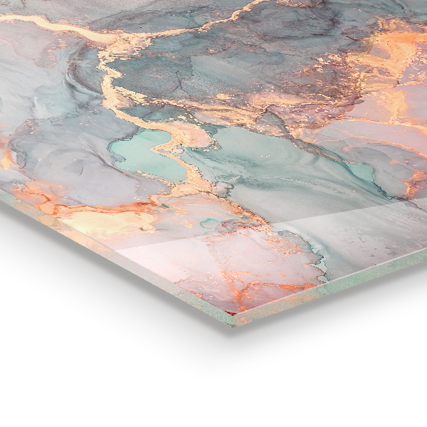 Stenska plošča za kuhinjo Tekstura marmorja