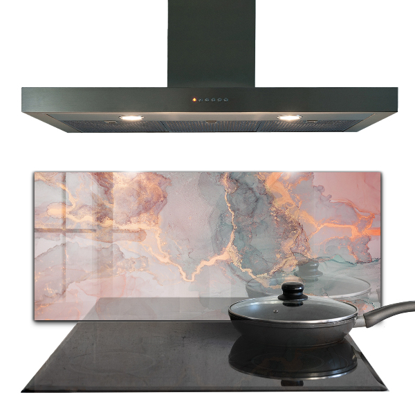 Stenska plošča za kuhinjo Tekstura marmorja