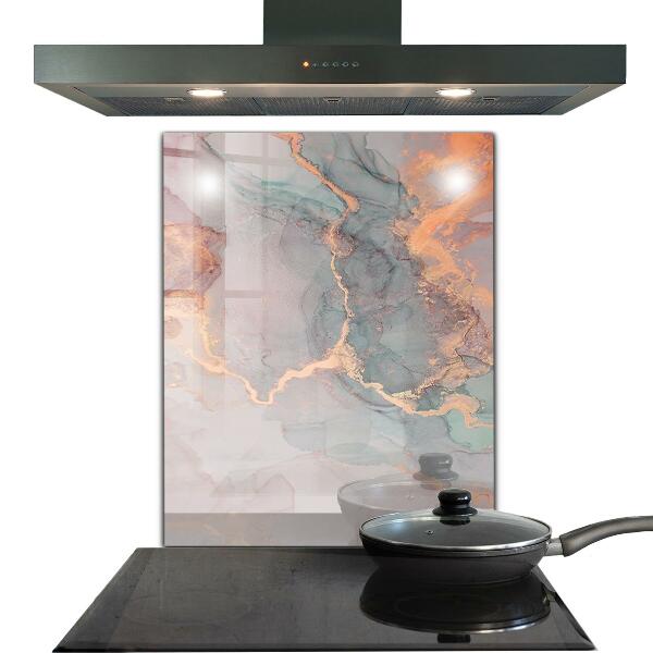 Stenska plošča za kuhinjo Tekstura marmorja