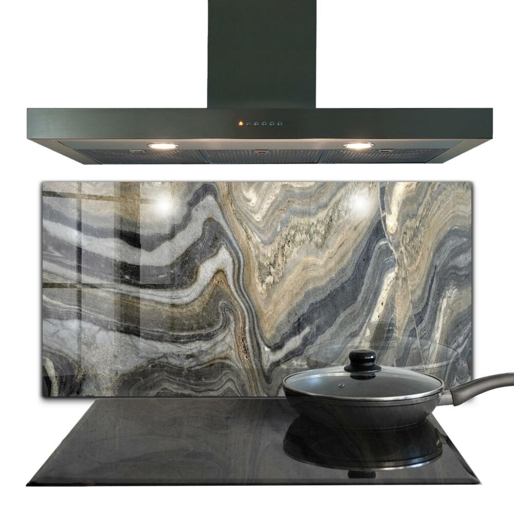 Stenska plošča za kuhinjo Tekstura granitnega kamna marmorja