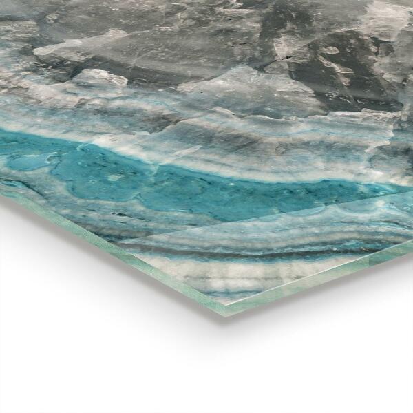 Stenska plošča za kuhinjo Abstraktni barvni vrtinčni vzorec