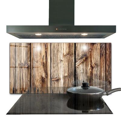 Stenska plošča za kuhinjo Stari hrastov les