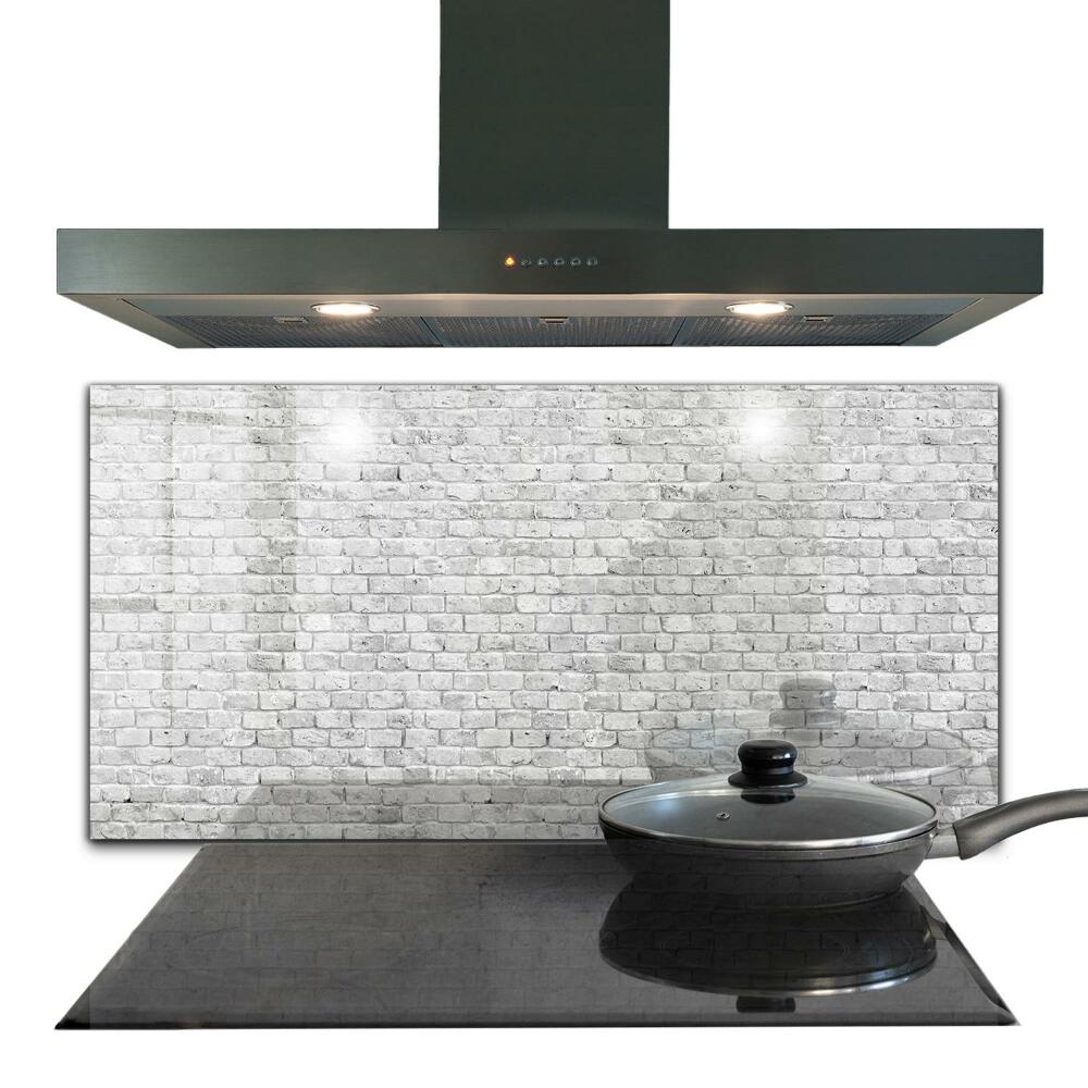 Stenska plošča za kuhinjo Sivi opečni naravni kamen