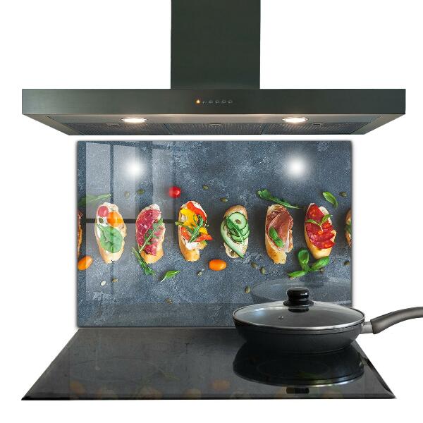 Zidna obloga za kuhinju Predjedi sladki sendviči