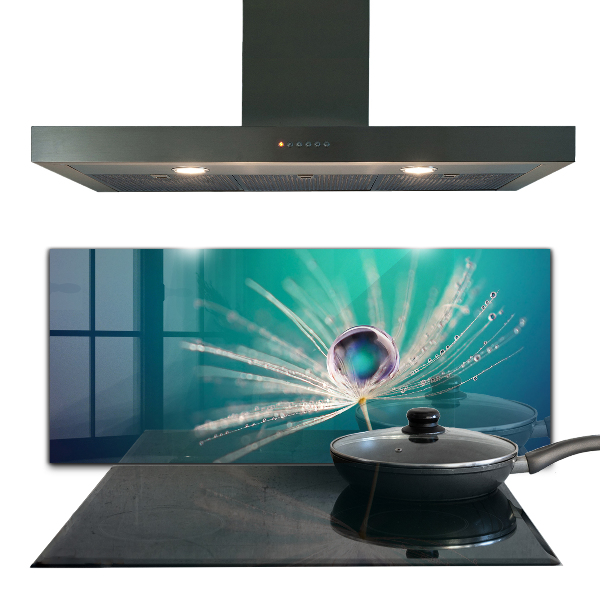 Stenska plošča za kuhinjo Regrat z rosno kapljico