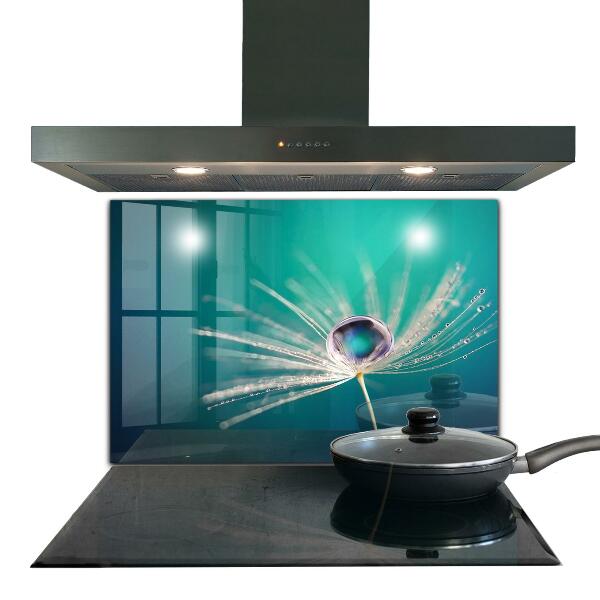 Stenska plošča za kuhinjo Regrat z rosno kapljico