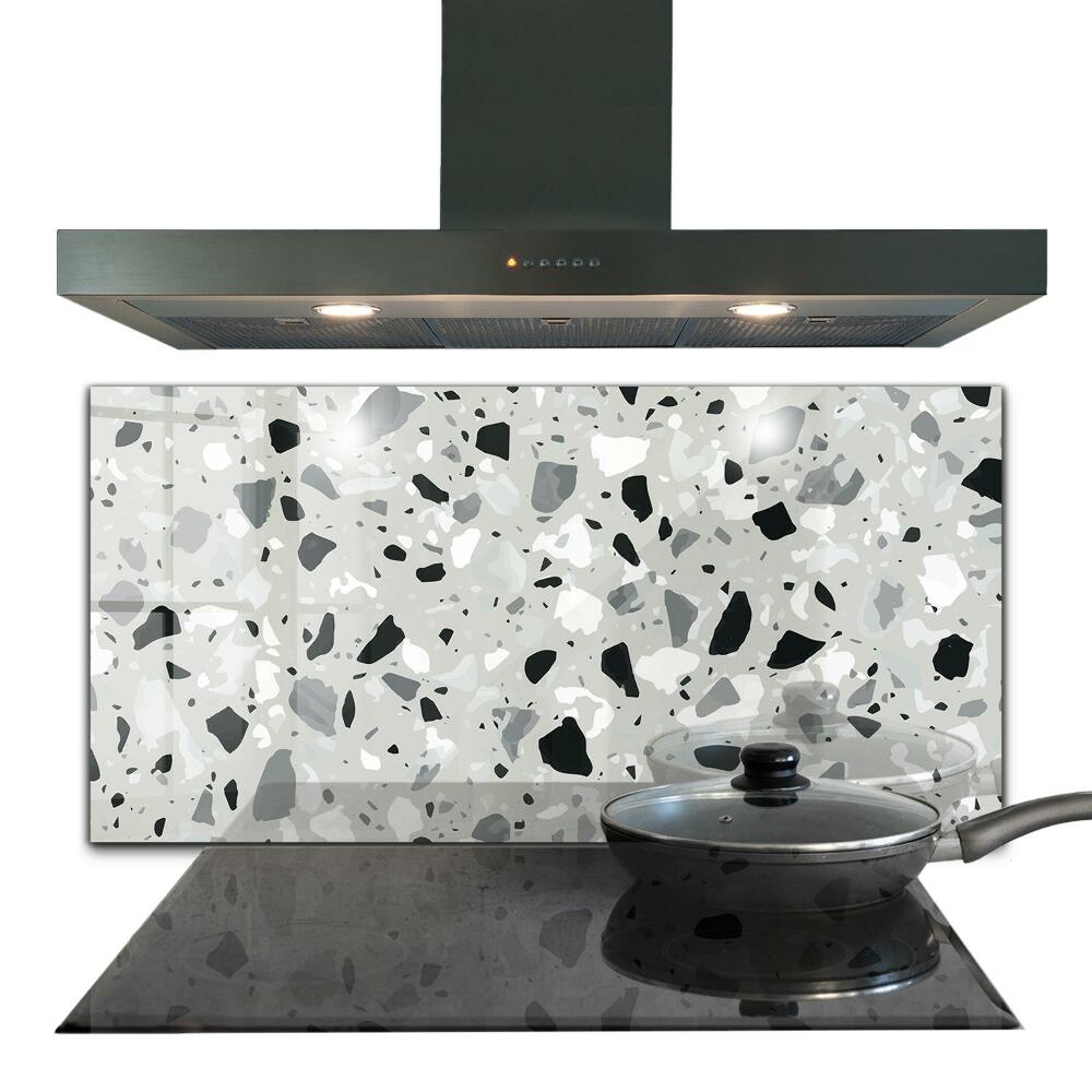 Stenska plošča za kuhinjo Terrazzo terrazzo tekstura