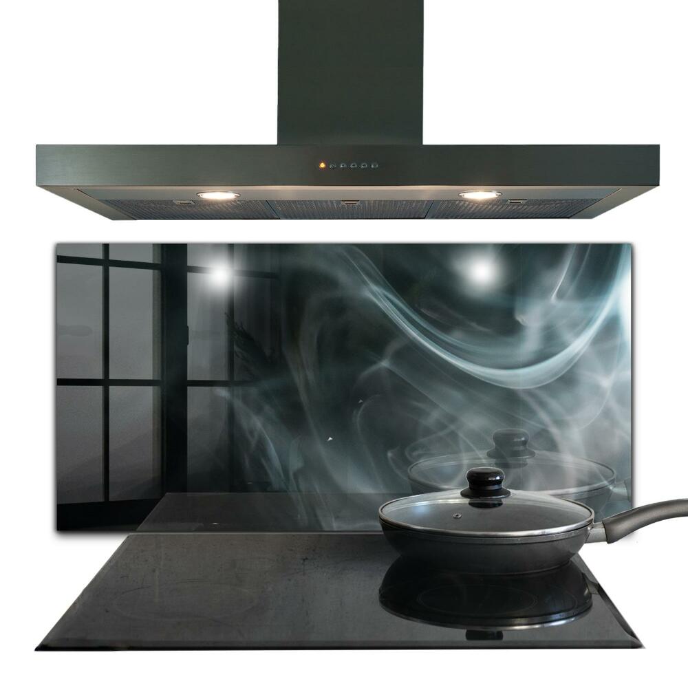 Stenska plošča za kuhinjo Energijsko gibanje dima