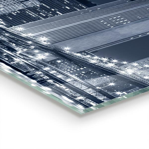 Stenska plošča za kuhinjo Brooklyn bridge manhattan