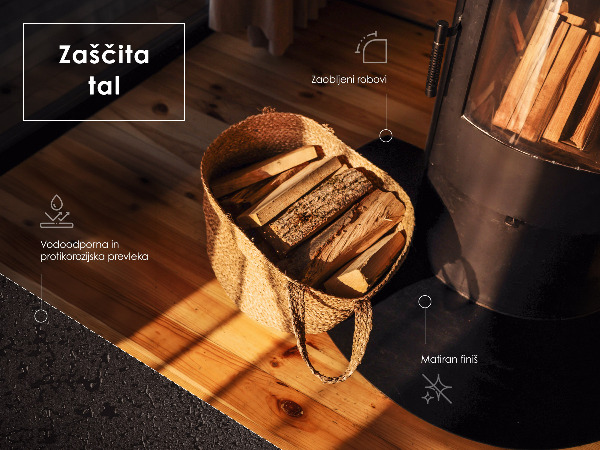 Četrtkrožna črna podložna plošča za kamin 100x100 cm