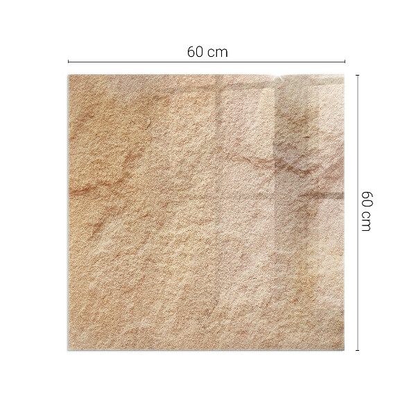 Kvadratna podložna plošča za kamin Tekstura naravnega kamna