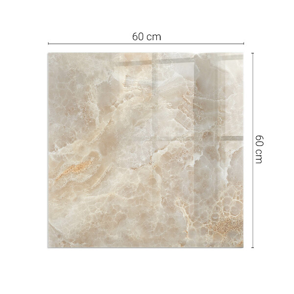 Kvadratna podložna plošča za kamin Vzorec naravnega kamna