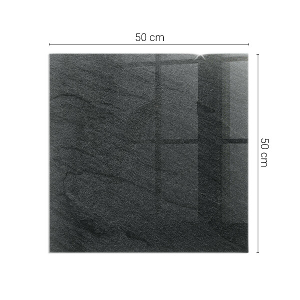 Kvadratna podložna plošča za kamin Tekstura kamnite površine