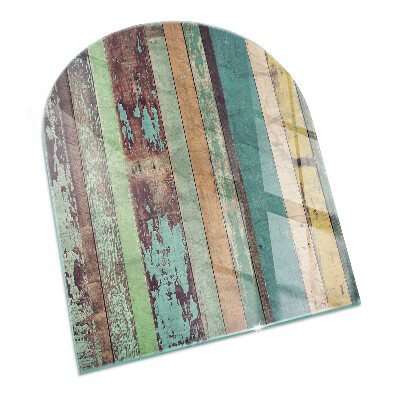 Polovalna ognjevarno steklo za kamin Plošče v različnih odtenkih