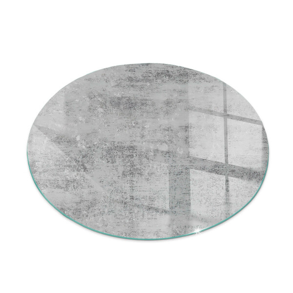 Okrogla steklena podložna plošča za kamin Abstraktna tekstura ozadja