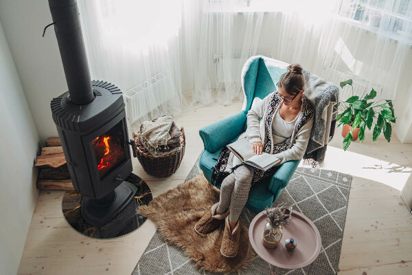 Okrogla podložno steklo za kamin Eleganten marmor z žilami