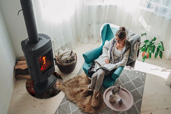 Okrogla podložno steklo za kamin Cvetlični šopek v podrobnostih