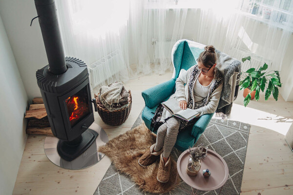 Okrogla podložno steklo za kamin Barva Bledo roza