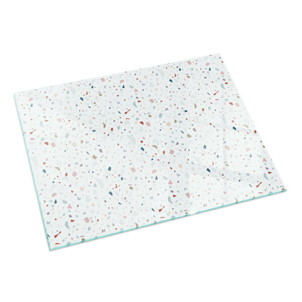 Pravokotna podložna plošča za kamin Vzorec z majhnimi oblikami