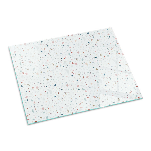 Pravokotna podložna plošča za kamin Vzorec z majhnimi oblikami