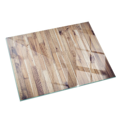 Pravokotna podložna plošča za kamin Lesena deska v postavitvi