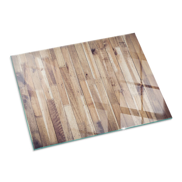 Pravokotna podložna plošča za kamin Lesena deska v postavitvi