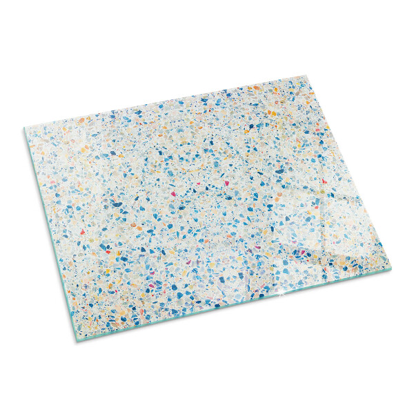 Pravokotna podložna plošča za kamin Abstraktni teksturni vzorec