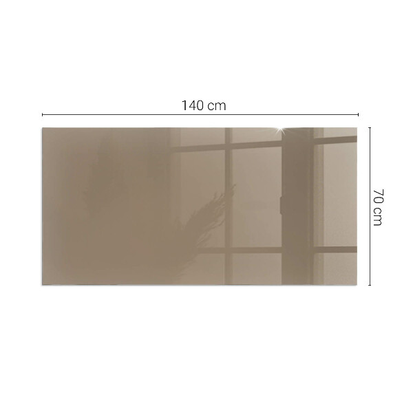 Pravokotna podložna plošča za kamin Barva rjava