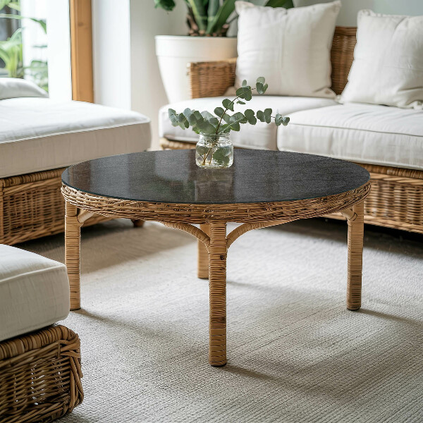 Steklena mizna plošča z natisom Vzorec naravnega kamna