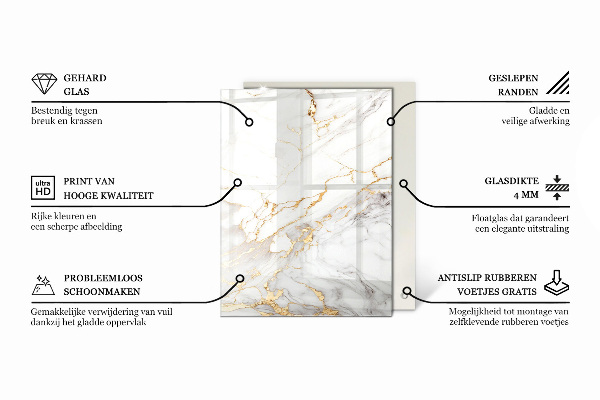 Dekorativna steklena mizna plošča z natisom Vzorec naravnega lesa in smole