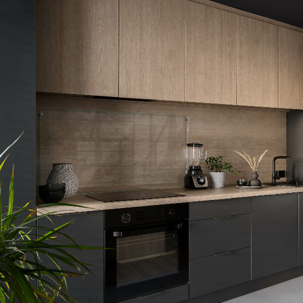 Stenska obloga za kuhinjo prozoren 120x60 cm