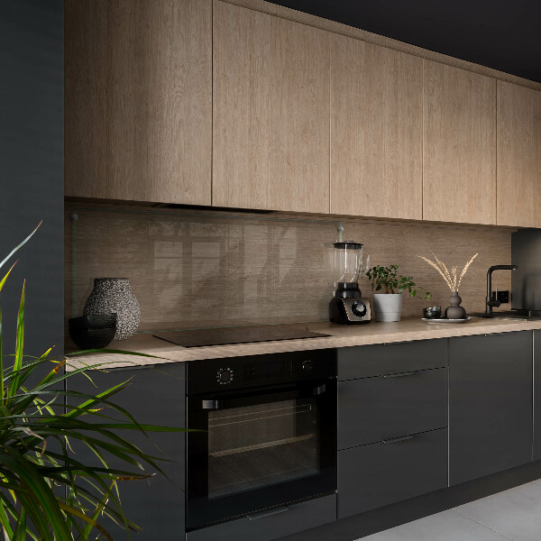 Kuhinjska obloga prozoren 125x50 cm